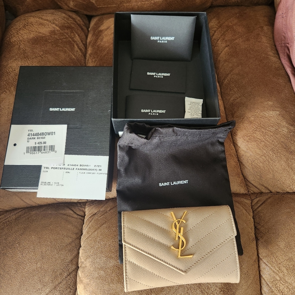 Ysl wallet authentic